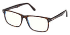 Tom Ford FT5752-B 052 55 - Dark Havana / Blue Filter #id:ft5752b052_s:104105
