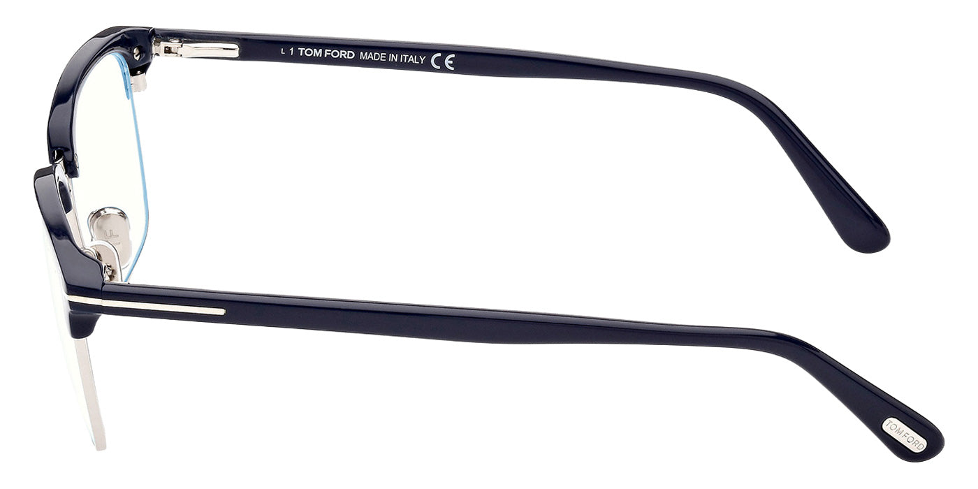 Tom Ford FT5801-B 090 54 - Shiny Palladium / Blue Filter #id:ft5801b090_s:100110