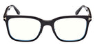 Tom Ford FT5853-D-B 001 55 - Shiny Black / Blue Filter #id:ft5853db001_s:100100