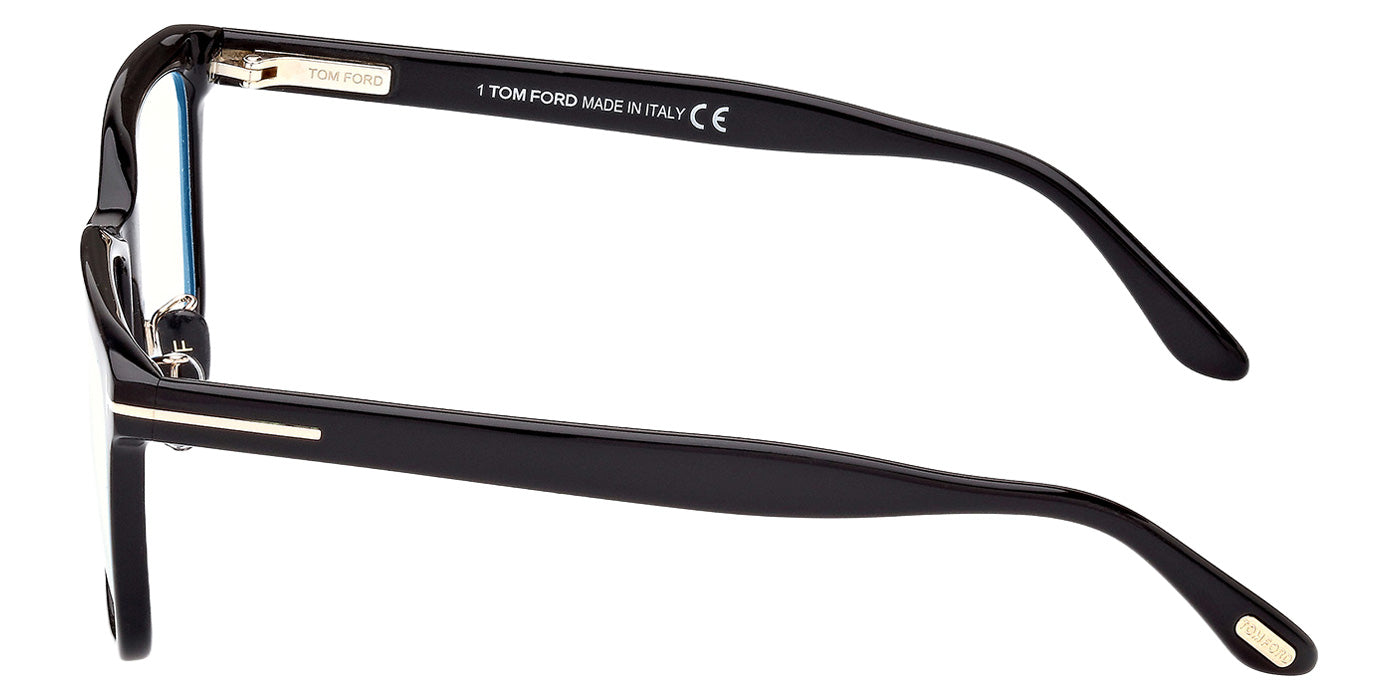 Tom Ford FT5853-D-B 001 55 - Shiny Black / Blue Filter #id:ft5853db001_s:100110