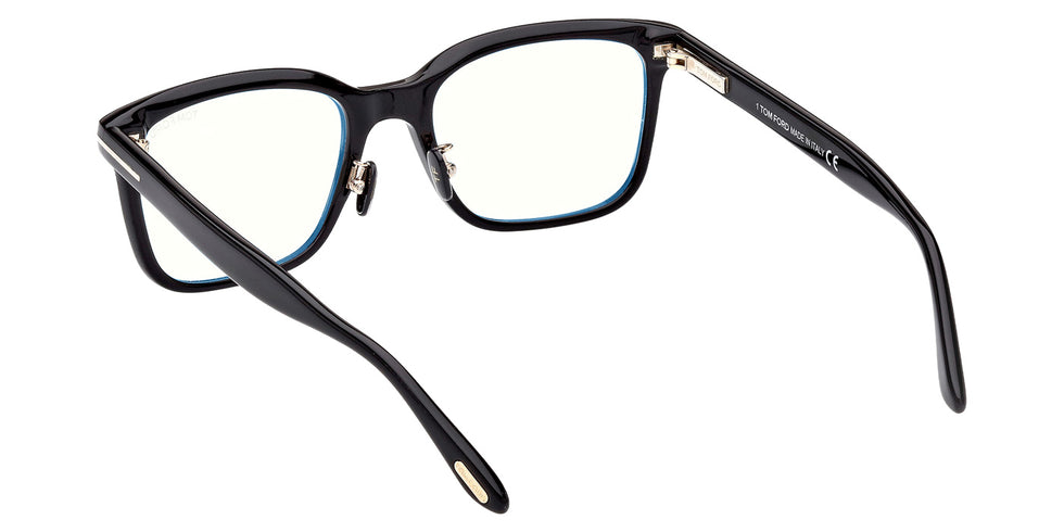 Tom Ford FT5853-D-B 001 55 - Shiny Black / Blue Filter #id:ft5853db001_s:100115