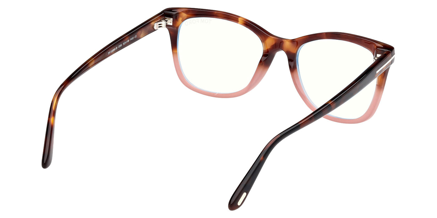 Tom Ford FT5986-B 056 52 - Havana/Gradient / Blue Filter #id:ft5986b056_s:100125