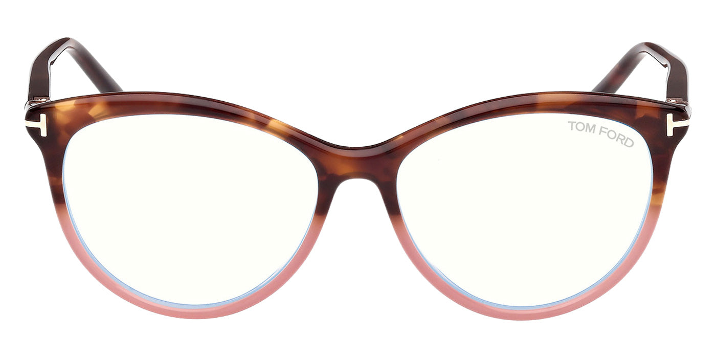 Tom Ford FT5990-B 056 55 - Colored Havana / Blue Filter #id:ft5990b056_s:100100