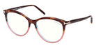 Tom Ford FT5990-B 056 55 - Colored Havana / Blue Filter #id:ft5990b056_s:100105