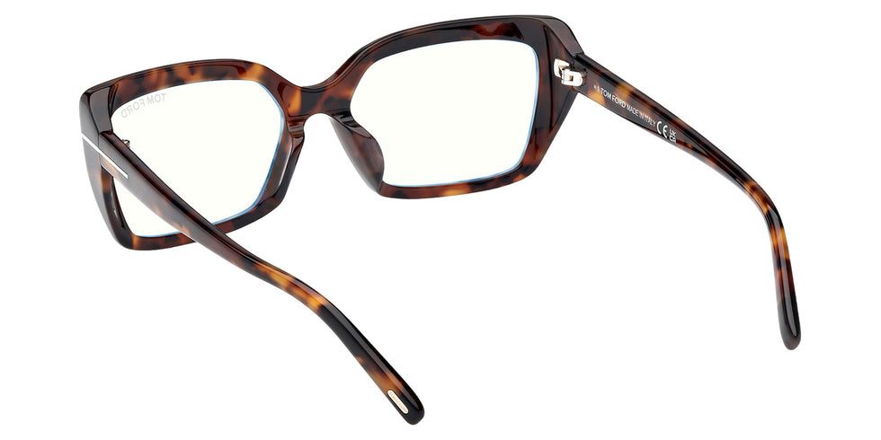 Tom Ford FT5991-F-B 052 56 - Dark Havana / Blue Filter #id:ft5991fb052_s:100115