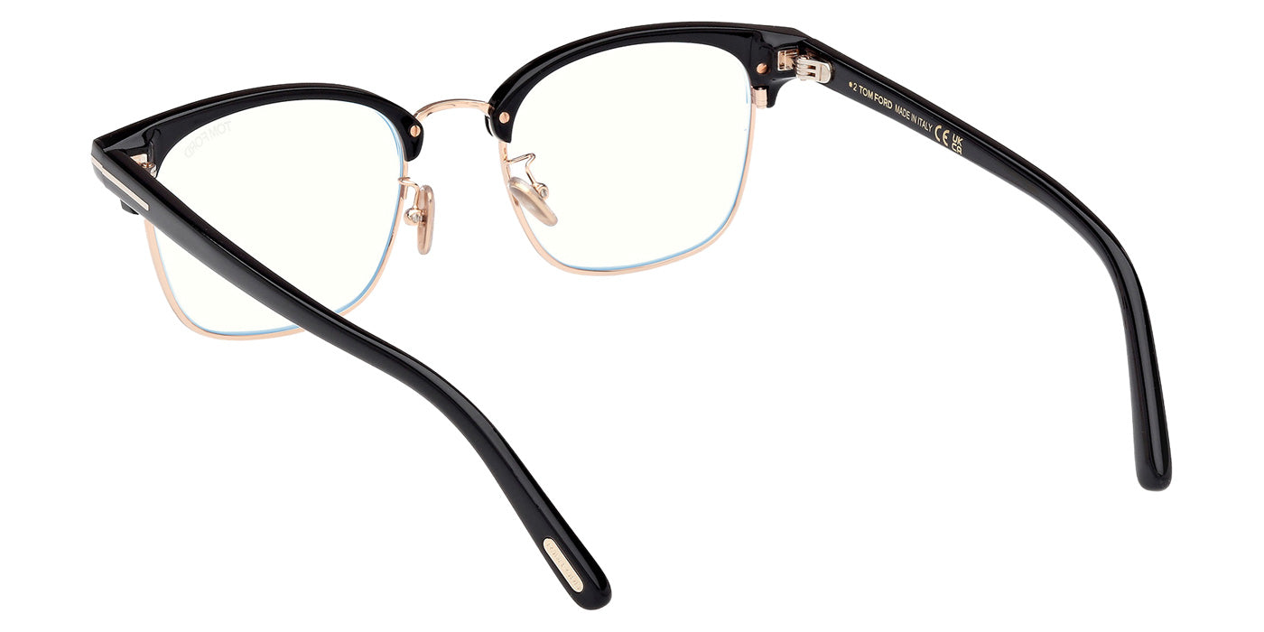 Tom Ford FT6001-K-B 001 51 - Shiny Black / Blue Filter #id:ft6001kb001_s:100115