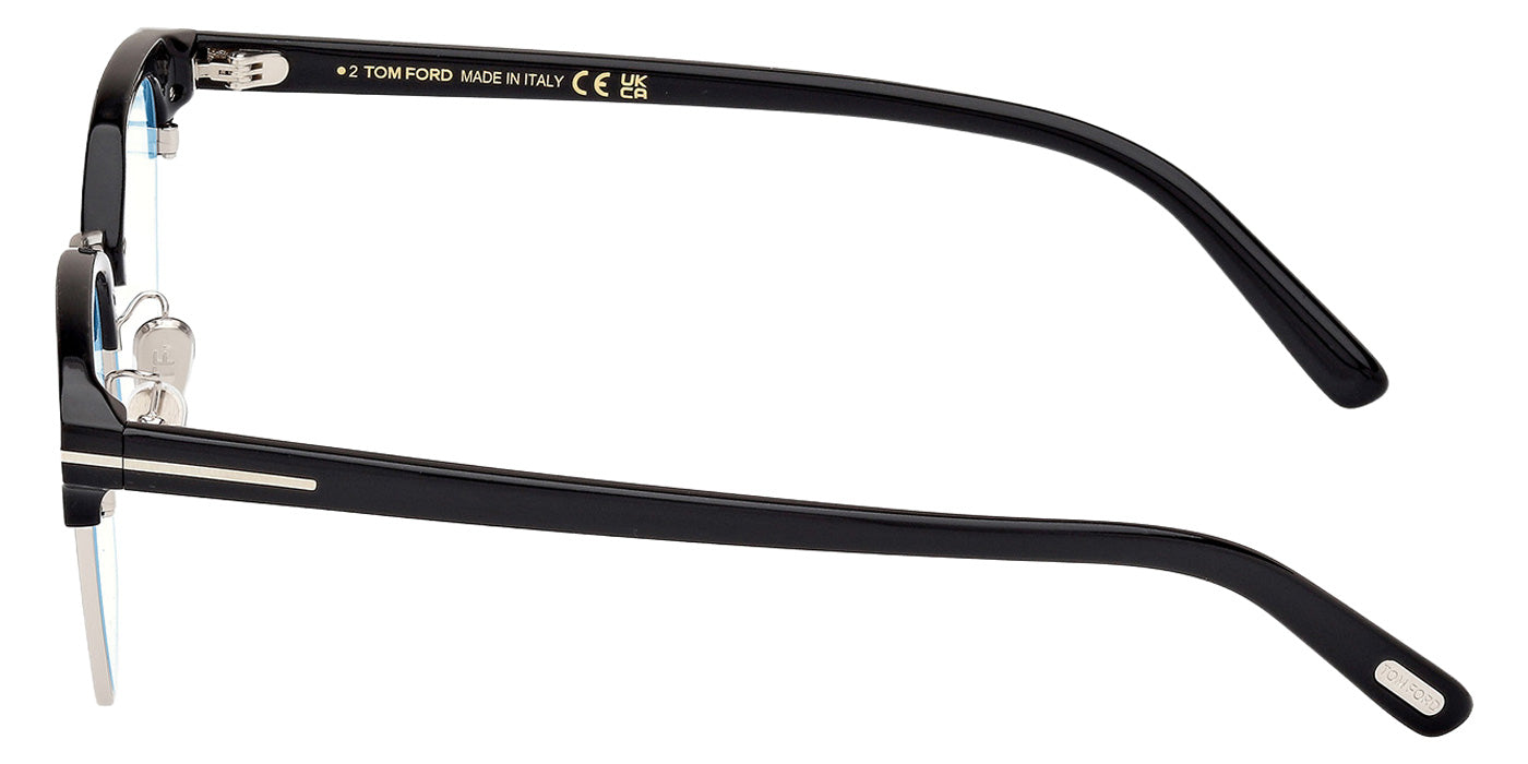 Tom Ford FT6001-K-B 005 51 - Shiny Black / Blue Filter #id:ft6001kb005_s:102110