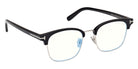Tom Ford FT6001-K-B 005 51 - Shiny Black / Blue Filter 005 #id:ft6001kb005_s:100135