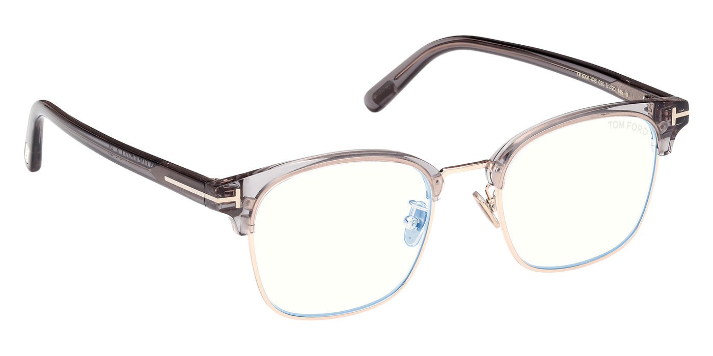 Tom Ford FT6001-K-B 020 51 - Shiny Gray / Blue Filter #id:ft6001kb020_s:104135