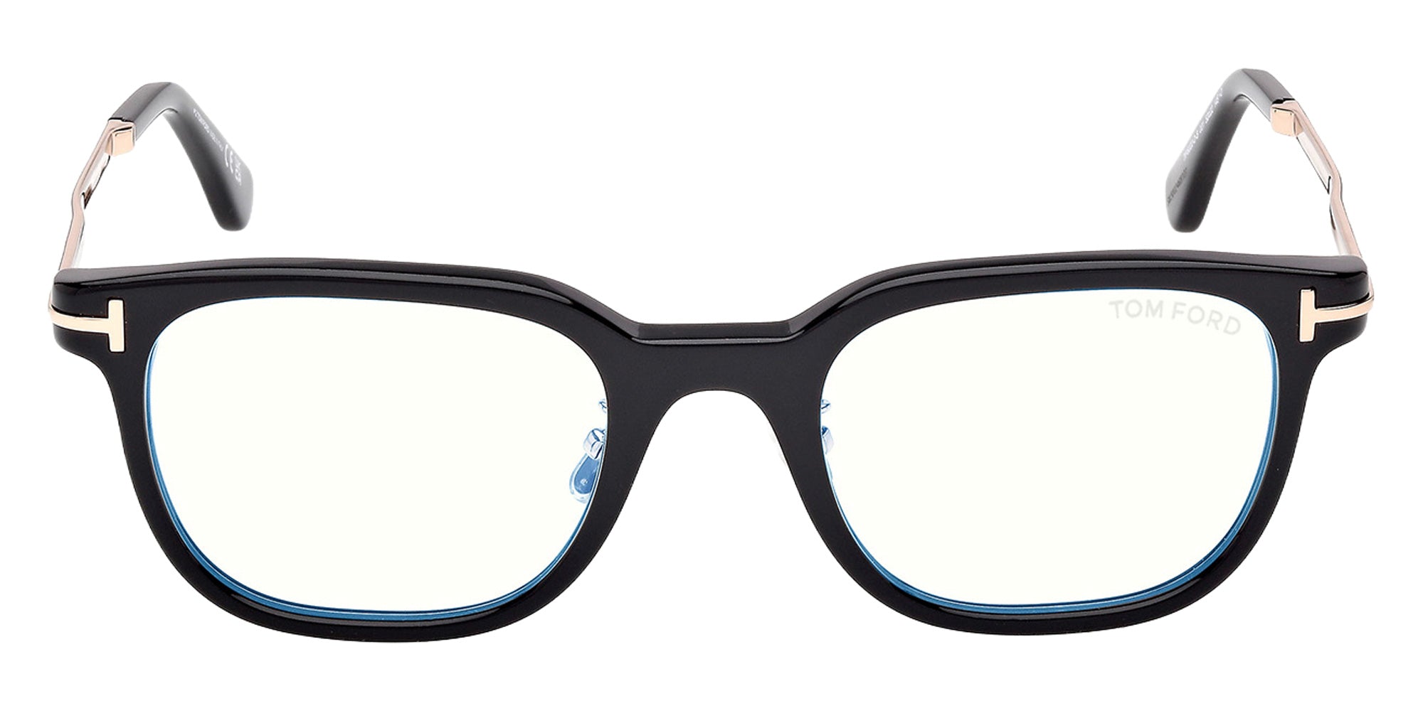 Tom Ford FT6022-D-B 001 52 - Shiny Black / Blue Filter 001 #id:ft6022db001_s:100100