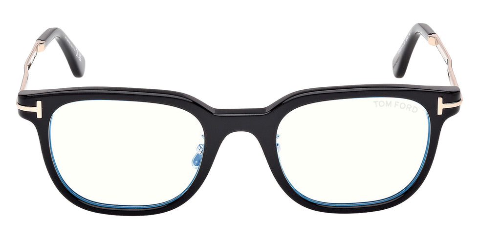 Tom Ford FT6022-D-B 001 52 - Shiny Black / Blue Filter 001 #id:ft6022db001_s:100100