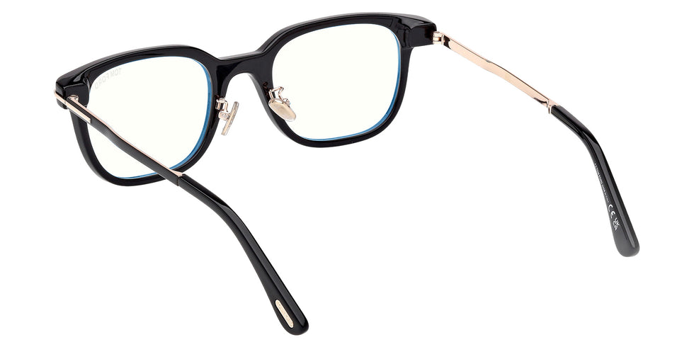 Tom Ford FT6022-D-B 001 52 - Shiny Black / Blue Filter 001 #id:ft6022db001_s:100115