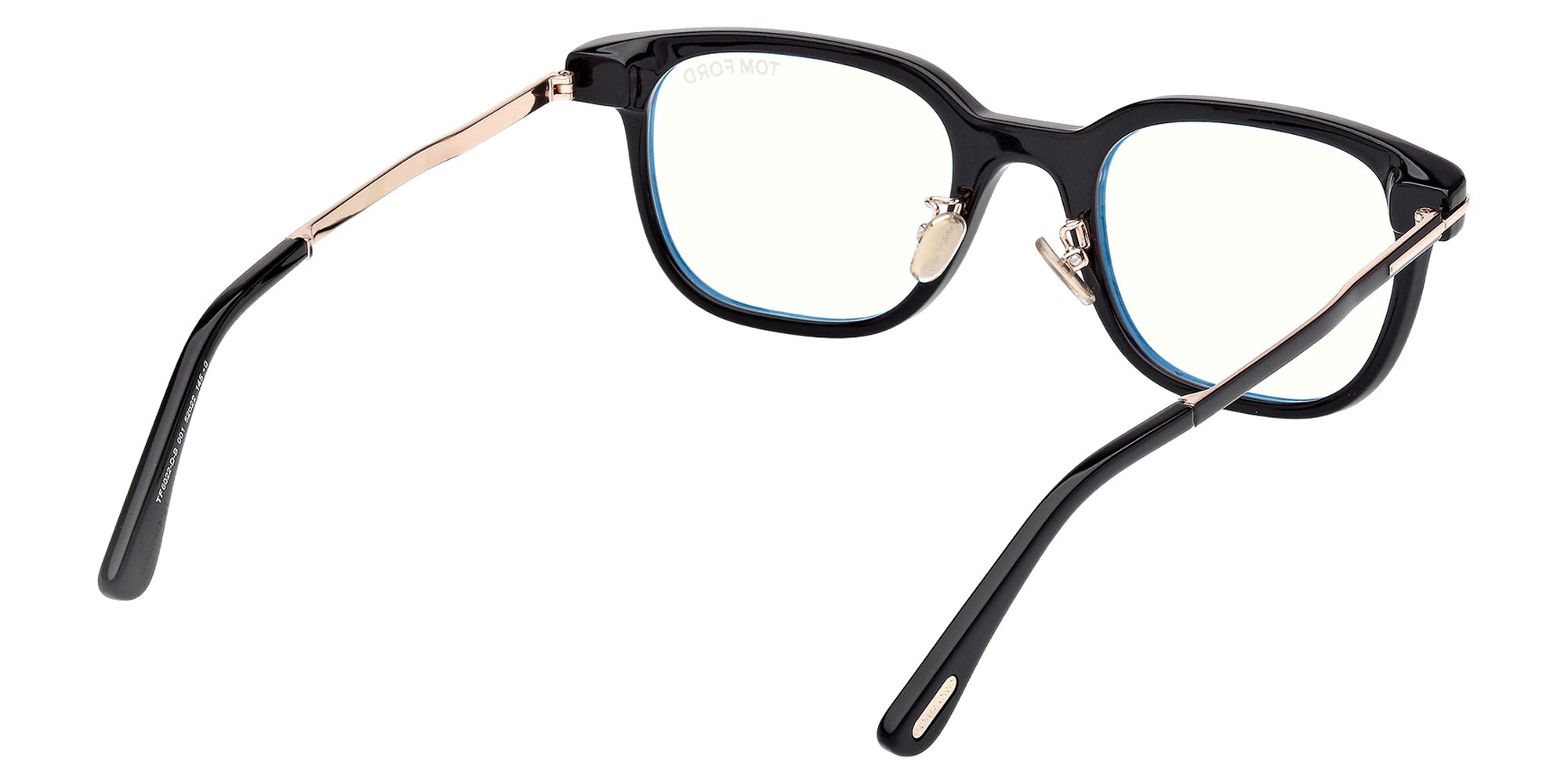 Tom Ford FT6022-D-B 001 52 - Shiny Black / Blue Filter 001 #id:ft6022db001_s:100125