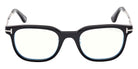 Tom Ford FT6022-D-B 005 52 - Shiny Black / Blue Filter #id:ft6022db005_s:100100