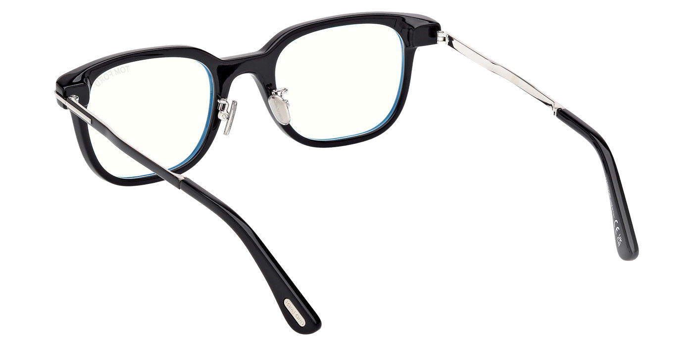 Tom Ford FT6022-D-B 005 52 - Shiny Black / Blue Filter #id:ft6022db005_s:100115