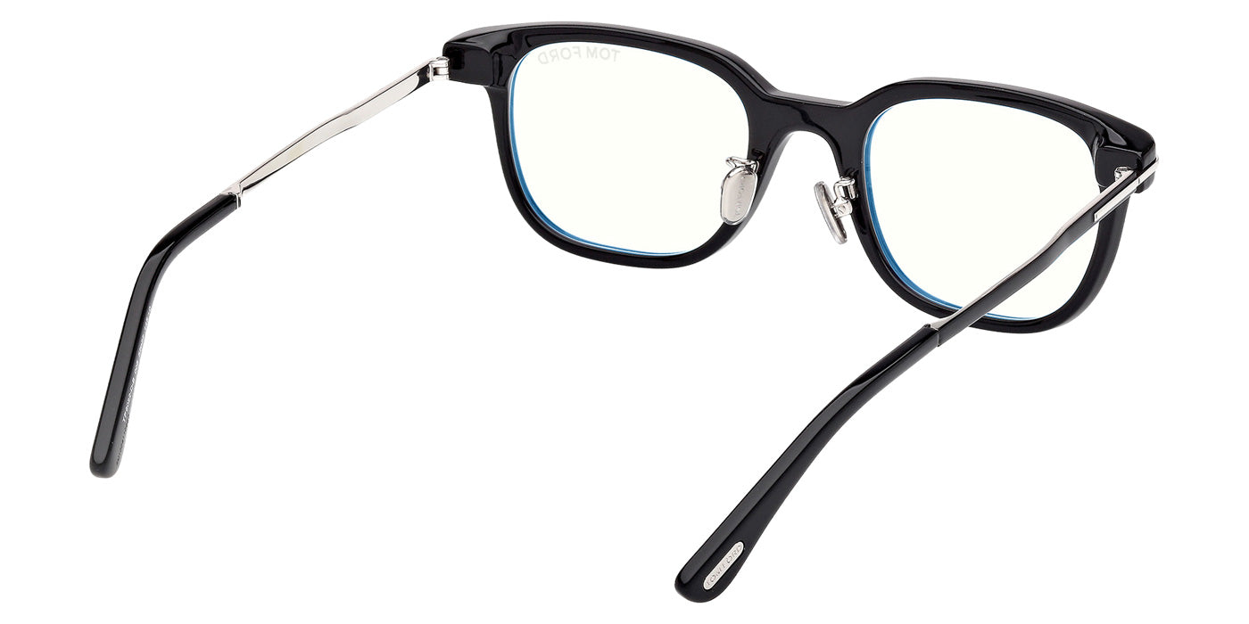 Tom Ford FT6022-D-B 005 52 - Shiny Black / Blue Filter #id:ft6022db005_s:100125