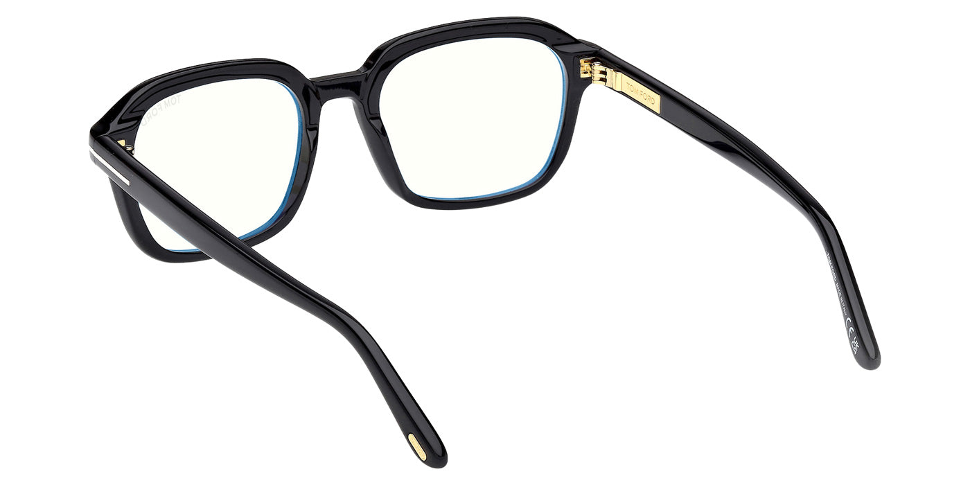 Tom Ford FT6060-B 001 53 - Shiny Black / Blue Filter #id:ft6060b001_s:100115