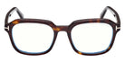 Tom Ford FT6060-F-B 052 54 - Dark Havana / Blue Filter #id:ft6060fb052_s:102100