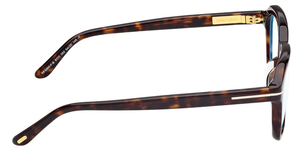 Tom Ford FT6060-F-B 052 54 - Dark Havana / Blue Filter #id:ft6060fb052_s:102130