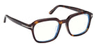 Tom Ford FT6060-F-B 052 54 - Dark Havana / Blue Filter #id:ft6060fb052_s:102135