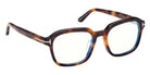 Tom Ford FT6060-F-B 053 54 - Blonde Havana / Blue Filter #id:ft6060fb053_s:104135