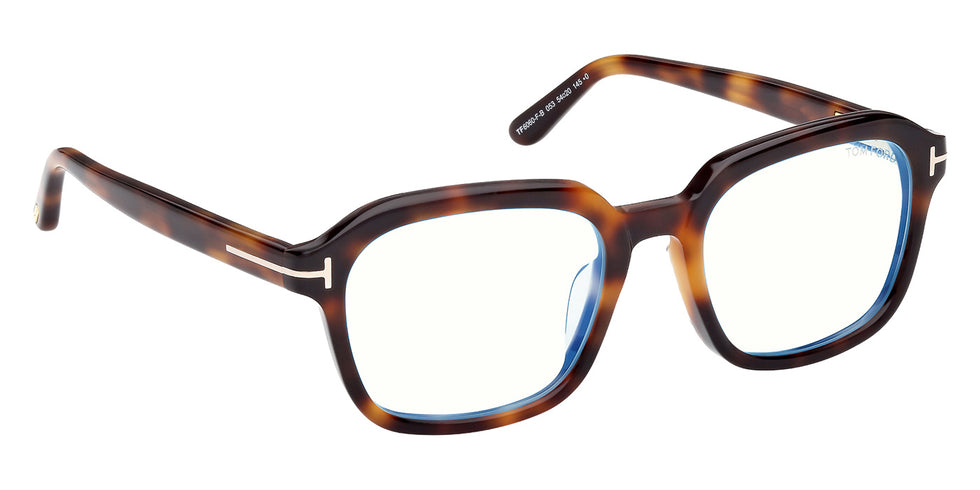 Tom Ford FT6060-F-B 053 54 - Blonde Havana / Blue Filter #id:ft6060fb053_s:104135