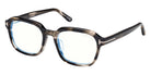 Tom Ford FT6060-F-B 056 54 - Colored Havana / Blue Filter #id:ft6060fb056_s:106105