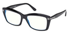 Tom Ford FT6065-B 001 55 - Shiny Black / Blue Filter #id:ft6065b001_s:100105