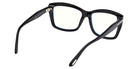 Tom Ford FT6065-B 001 55 - Shiny Black / Blue Filter #id:ft6065b001_s:100125
