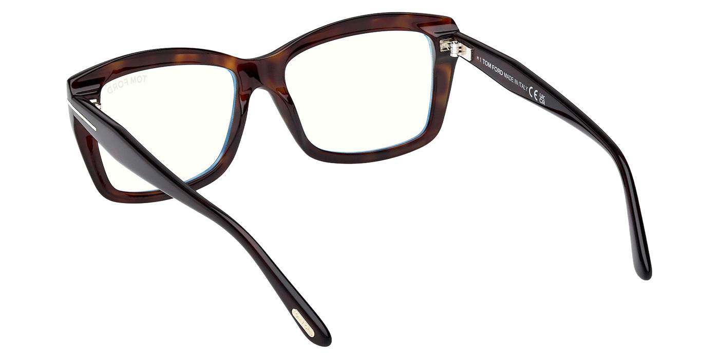 Tom Ford FT6065-B 052 55 - Dark Havana / Blue Filter #id:ft6065b052_s:102115