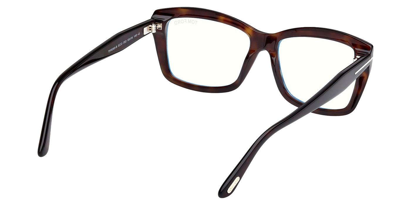 Tom Ford FT6065-B 052 55 - Dark Havana / Blue Filter #id:ft6065b052_s:102125