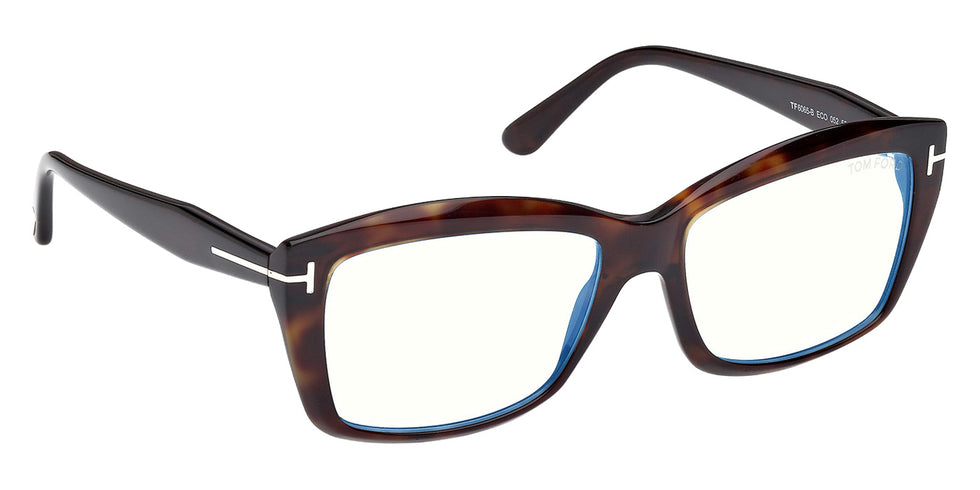 Tom Ford FT6065-B 052 55 - Dark Havana / Blue Filter #id:ft6065b052_s:102135