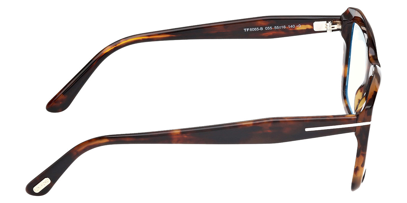 Tom Ford FT6065-B 055 55 - Colored Havana / Blue Filter #id:ft6065b055_s:104130