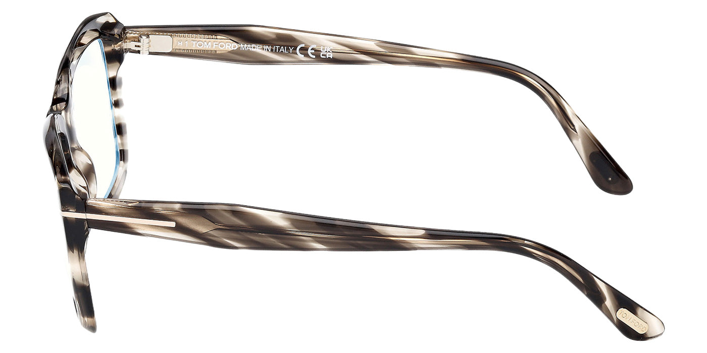 Tom Ford FT6065-B 056 55 - Colored Havana / Blue Filter #id:ft6065b056_s:106110