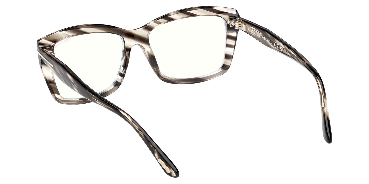 Tom Ford FT6065-B 056 55 - Colored Havana / Blue Filter #id:ft6065b056_s:106115
