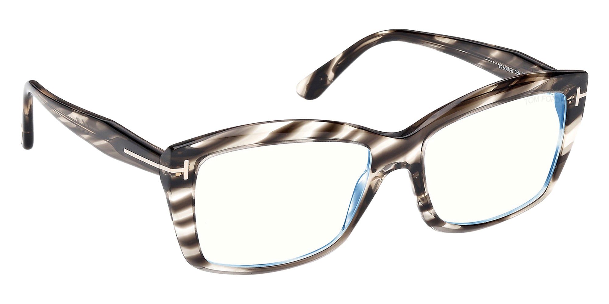 Tom Ford FT6065-B 056 55 - Colored Havana / Blue Filter 056 #id:ft6065b056_s:100135