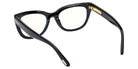 Tom Ford FT6066-B 001 53 - Shiny Black / Blue Filter #id:ft6066b001_s:100115