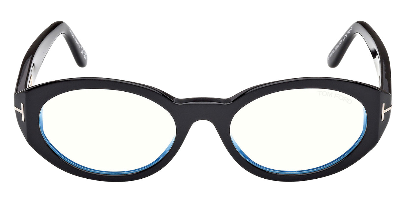 Tom Ford FT6067-B 001 54 - Shiny Black / Blue Filter #id:ft6067b001_s:100100