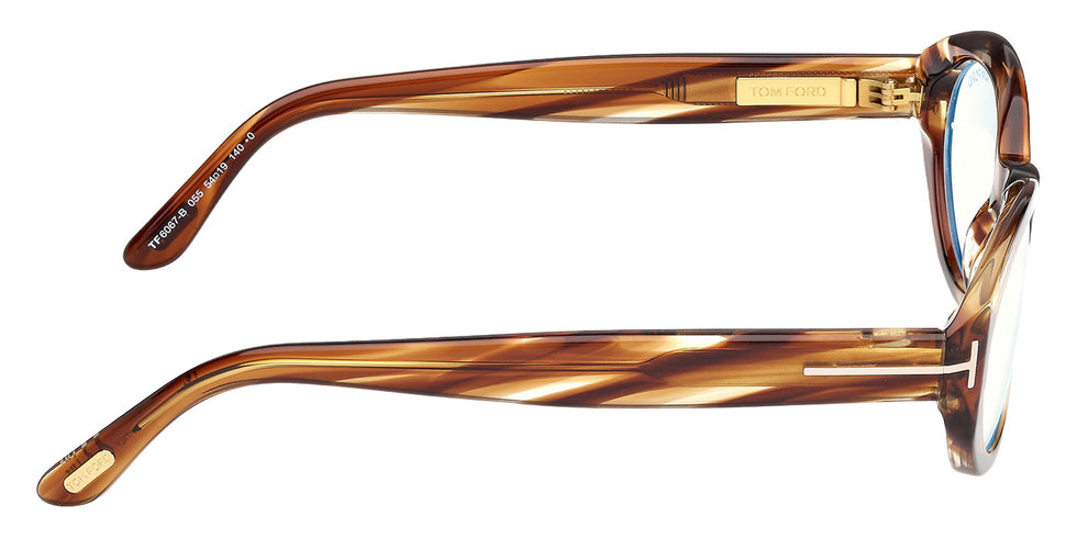Tom Ford FT6067-B 055 54 - Colored Havana / Blue Filter #id:ft6067b055_s:104130
