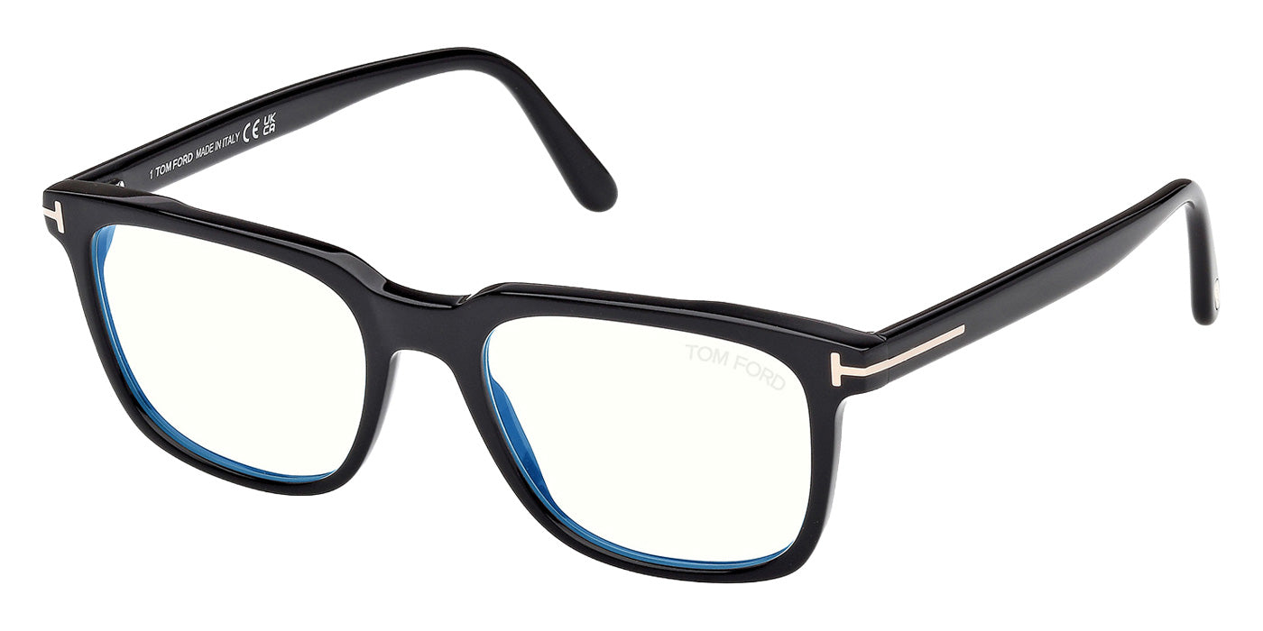 Tom Ford FT6080-B 001 55 - Shiny Black / Blue Filter #id:ft6080b001_s:100105