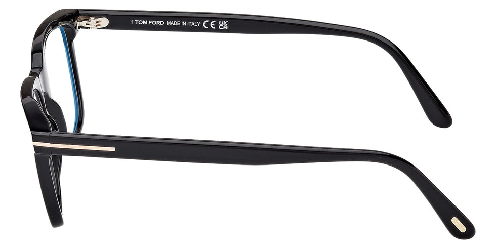 Tom Ford FT6080-B 001 55 - Shiny Black / Blue Filter #id:ft6080b001_s:100110