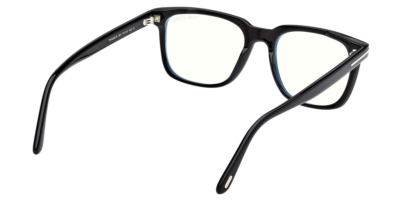 Tom Ford FT6080-B 001 55 - Shiny Black / Blue Filter #id:ft6080b001_s:100125