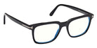 Tom Ford FT6080-B 001 55 - Shiny Black / Blue Filter #id:ft6080b001_s:100135