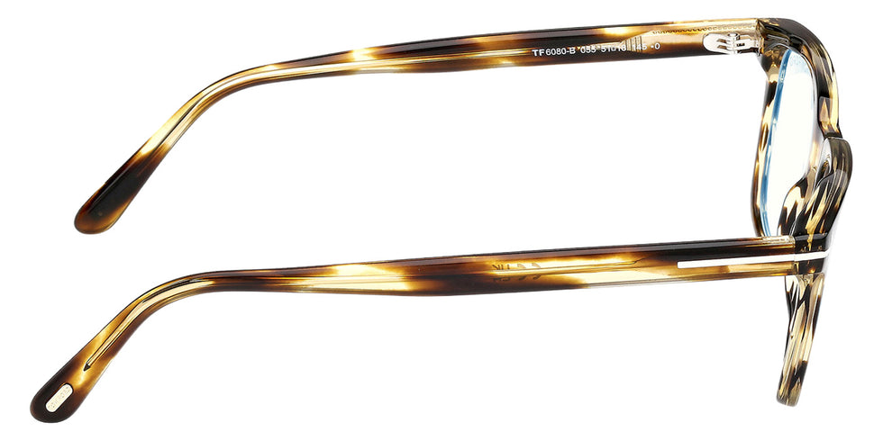 Tom Ford FT6080-B 055 55 - Colored Havana / Blue Filter #id:ft6080b055_s:106130