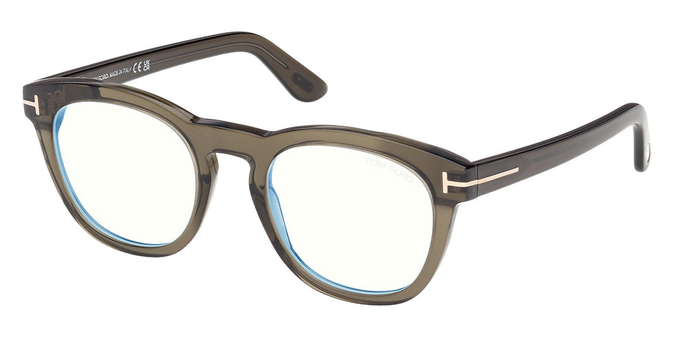 Tom Ford FT6081-B 098 51 - Shiny Dark Green / Blue Filter #id:ft6081b098_s:106105