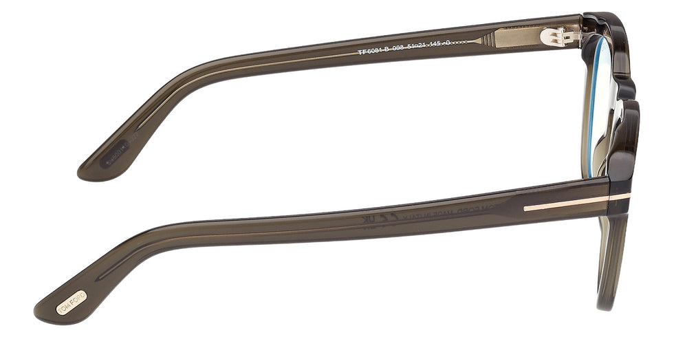 Tom Ford FT6081-B 098 51 - Shiny Dark Green / Blue Filter #id:ft6081b098_s:106130