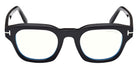 Tom Ford FT6083-B 001 48 - Shiny Black / Blue Filter 001 #id:ft6083b001_s:100100