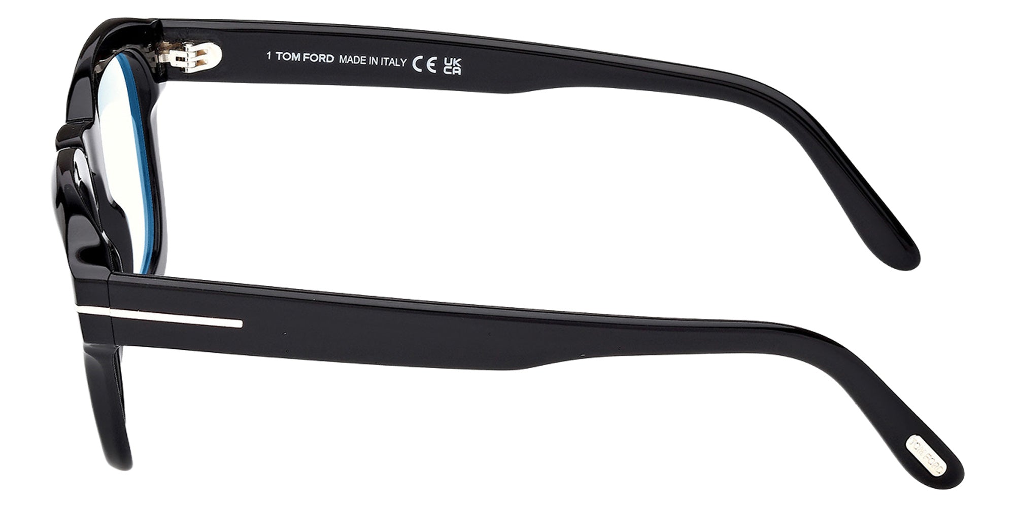 Tom Ford FT6083-B 001 48 - Shiny Black / Blue Filter 001 #id:ft6083b001_s:100110