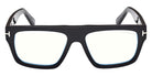 Tom Ford FT6084-B 001 56 - Shiny Black / Blue Filter #id:ft6084b001_s:100100