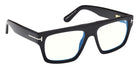 Tom Ford FT6084-B 001 56 - Shiny Black / Blue Filter #id:ft6084b001_s:100135